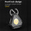 COB  Flashlight Super Bright Keychain Light Outdoor Emergency Camping Pocket Light with Tail Magnet Hook 4