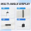 RFID  Chip Reader Chameleon Ultra  Card Emulator NFC Duplicator ID IC Card Decode+3XUID Keychain/Card 7