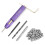 Thread Chaser Set, M4 X 2D  Thread Repair Kit, Stainless Steel Metric  Kit with 50 Threaded Inserts 1