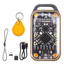 Emulador de Tarjeta Inteligente Chameleon Ultra Upgrade + Lector de Chip RFID con Llavero CUID, Decodificador de Tarjetas NFC de 125 000 Mbps y 13,56