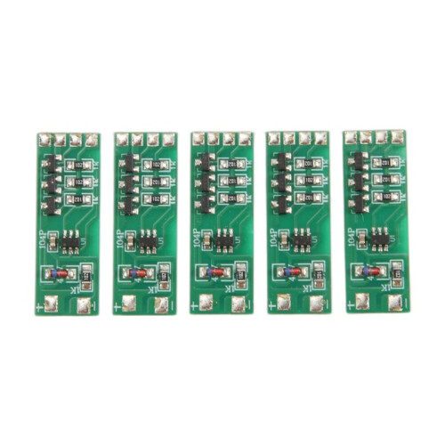 5PCS LED Quick Flashing Light Control Chip 3 Way IC Module Voltage 3-12V for RC Aircraft Model Strobing Controlling Part