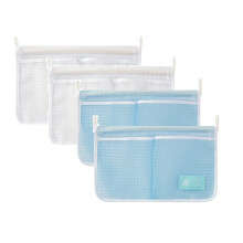 4PCS Refrigerator Door Organizer Set, Fridge Hanging Mesh Bag for Kitchen , Household Sundries Sorting Bag