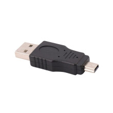 30PCS OTG 5 Pin F/M Changer Adapter Converter USB Male to Female Micro-USB