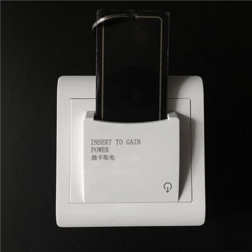 Hotel Saving  86 Type Magnetic Card Insert for Power 8800W 40A Three  with 15s Delay Power Socket