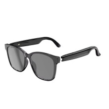 HY-C8 AI Glasses Intelligent Real Language Translator Wireless Headphone AI Chat Sunglasses Black