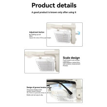 Optisk Utrustning CP-9 PH PD Pupillhöjdsavståndsmätare Glasögon Linjal Justerbar Pupillometer och Aluminiumlåda