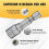 14PCS Powerful Socket Hexagonal Wrench Hexagonal Handle Screwdriver Socket Extension Rod Pneumatic Screwdriver Insert 4