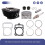 65.5mm Motorcycle Engine Cylinder Piston Kit for Italika Ft125 Ft150 Rt180 2