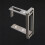 Titanium Alloy Desk Bag Hanger Multifunctional EDC Tools Desk  Backpack Hook Keychain Buckle 7