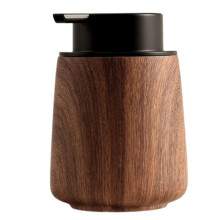 Wood Grain Hand Soap Foaming Bottle Shampoo Dispenser Pressure Type Foam Bottle Kitchen Accessories Bathroom Decoration