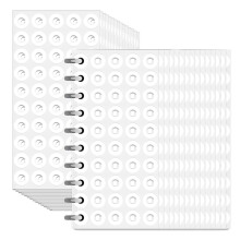 2500 Pcs Hole Reinforcement Stickers - 1/4inch Diameter Binder Hole Protectors, Self-Adhesive Paper Hole Reinforcements