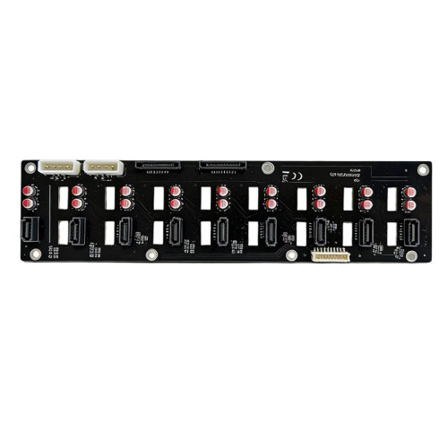 N6 V1.0 Backplane Chassis Accessories  Connector 9 Hard Disk Interface Circuit Board Only Applicable to Same Model