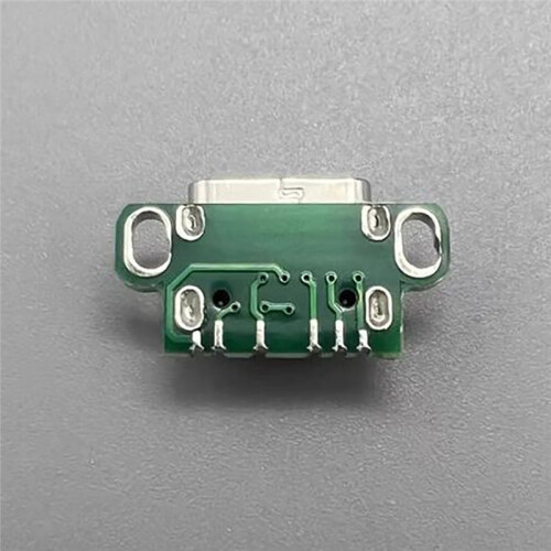 Charging Port with Cover Shell for Gameboy Advance SP Charging Socket to USB-C USB Type-C Port Interface White 1