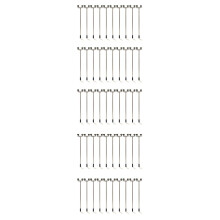 50Pcs 2Led Street Lamp 1:100 Ho Scale Street Light Scenery  Lamppost for Sand Table Model 2