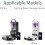 Replacement Parts for  E20  Robot Vacuum Cleaners Accessory Kits 2