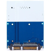 Slim Type PCI-E MSATA SSD to 2.5" 3.0 22pin HDD Adapter Hard Disk PCBA