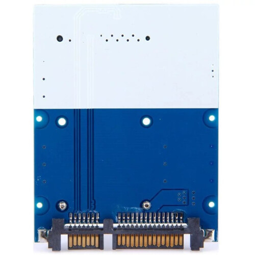 Slim Type  PCI-E MSATA SSD to 2.5"  3.0 22pin HDD Adapter Hard Disk PCBA