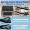XR02CX-4N1F1 Universal Temperature Controller Replacement for 120V 50-60hz Commercial Refrigerator with Sensor Probe 5
