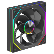 Ventilador de Gabinete de Computador 120 mm 5 V 3 Pinos ARGB 4 Pinos PWM Ventilador de Resfriamento 12 V Volume de Ar 49,32 CFM 1600 RPM