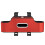Car Universal Cup Holder Storage Box Multifunctional  Back High-Capacity Storage Rack Car Interior Accessories Red 2