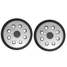 2pcs 5 Inch 8 Hole Hook and Loop Sander Pad,Replacement Sander Pad for  DW421/K, DW423/K DW426