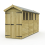 4 x 13 Apex Shed Tanalised (Double Door, With Windows) 2