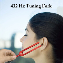 Resonance Tuning Fork Set Aluminum Forks for Healing Therapeutic Musical Percussion Instrument