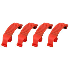 4pcs Top Cylinder Snap Buckle Chainsaw Top Cylinder Cover Snap Clip Buckle for 445 440E 450 503894701