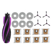 19 Pcs for JONR P20 PRO Vacuum Cleaner Accessories Main Side Brush Mop Dust Bag Accessories