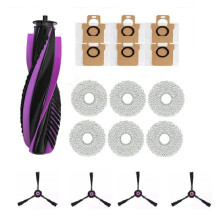 17 Pcs for JONR P20 PRO Vacuum Cleaner Accessories Roller Side Brush Mop Pad Dust Bag