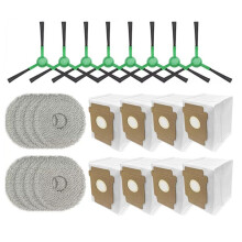 Fit for 405 Combo / 505 Combo Spare Parts Accessories Side Brush Mop Cloth Dust Bag