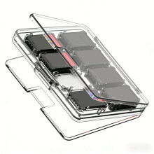 Game Card Storage Box for Switch2 Magnetic Portable Large-Capacity Double-Layer Storage Box Holds to 16 Game Cards