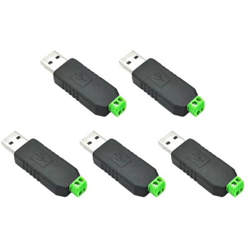 Conversor USB para RS485 com Chip CH340/PL2303/FT232, Conversor Serial RS485 para XP/Win7/10, Vista, Linux, MacOS e WinCE5.0