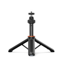 Tripod Stand Selfie Stick with 1/4 Inch Screw Cold Shoe Mount 360 Rotatable Phone Camera Holder for Vlogging Live