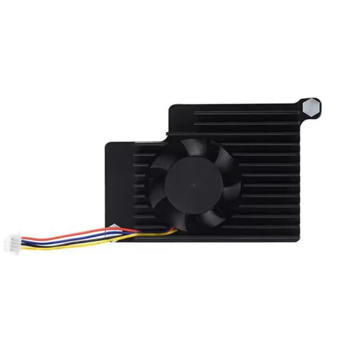 For Raspberry Pi 5 Heatsink Fan Active Cooling with Thermal Patch for Raspberry Pi 5 Accessories 2