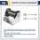 Stationary Keel Roller Assembly Galvanized Steel Boat Trailer Rollers with Brackets Keel Roller Assembly Part 4 Inch 7