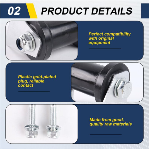 Stationary Keel Roller Assembly Galvanized Steel Boat Trailer Rollers with Brackets Keel Roller Assembly Part 4 Inch 2