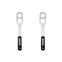 BIKERSAY 2PCS Stainless Steel Bicycle Freewheel Tool 33.5cm Wrench for 10-12T Bike Maintenance