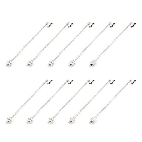 10pcs 50cm Stainless Steel Water Level Liquid Sensor Vertical Float