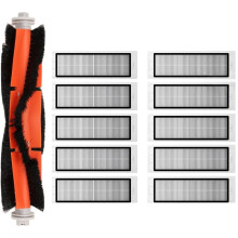 Kompatibel med för Mi Robot Dammsugare 1 / 1S SDJQR01RR SDJQR02RR för E2 E3 E4 E5 S4 S4 Max S5 Filter