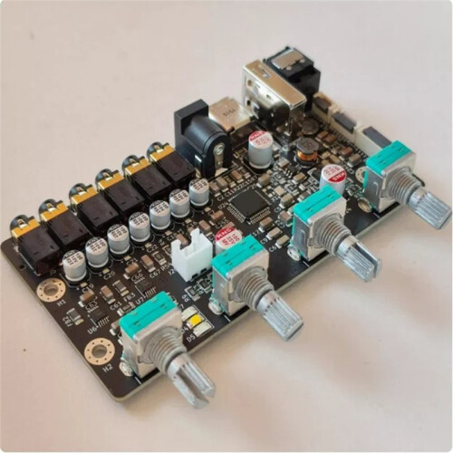 7-Channel for DSP Preamplifier Tuning Board 7-Way Independent 15 Segment EQ 1pc 2