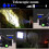 LED Rechargeable Headlamp 3 Lighting Modes Telescopic Zoom Flashlight Super Bright Lights for Camping 6