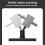 2in1  Portable Table Vise, Micro-Bench Vise for Model Building Precision Clamp Scale Model Fixing Tool DIY Accessary 4