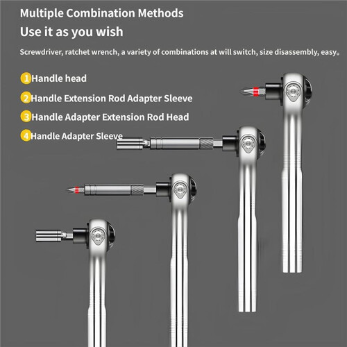 Galacok Ratchet Screwdriver Set for Computer Repair, DIY Tools Kit 1