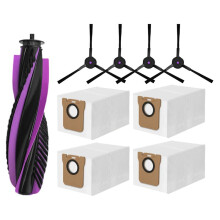 9PCS Washable Main Side Brush Dust Bag Replacement Parts for JONR P20 Pro Robot Vacuum Cleaner Accessories