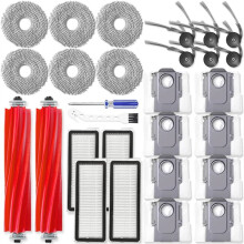 Replacement Accessories Kit Compatible with for QV 35A / QR 798 Vacuum Cleaner Robot Parts Main Brush