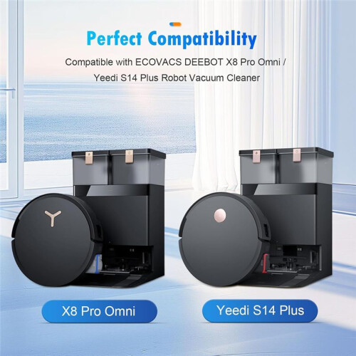 20 Pack Replacement Accessories Kit Compatible with  DEEBOT X8 Pro Omnii/ S14  Robot Vacuum 2