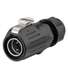 LP20 Industrial Aviation 2pin Panel Mount Male Plug Welding Cable Wire Electrical Power Connector Plug