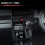 Car Gear Shift Frame Gear Shift Panel Trim for  Taft 2024 RHD Car Interior Accessories Glossy Black 6