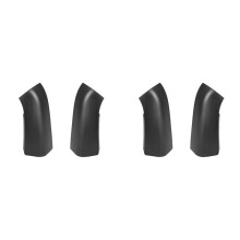 2X Panneau de Garniture D'Angle de Becquet Latéral Supérieur Droit Gauche Arrière de Voiture Adapté pour Chevy Express pour Savana 2003-2023